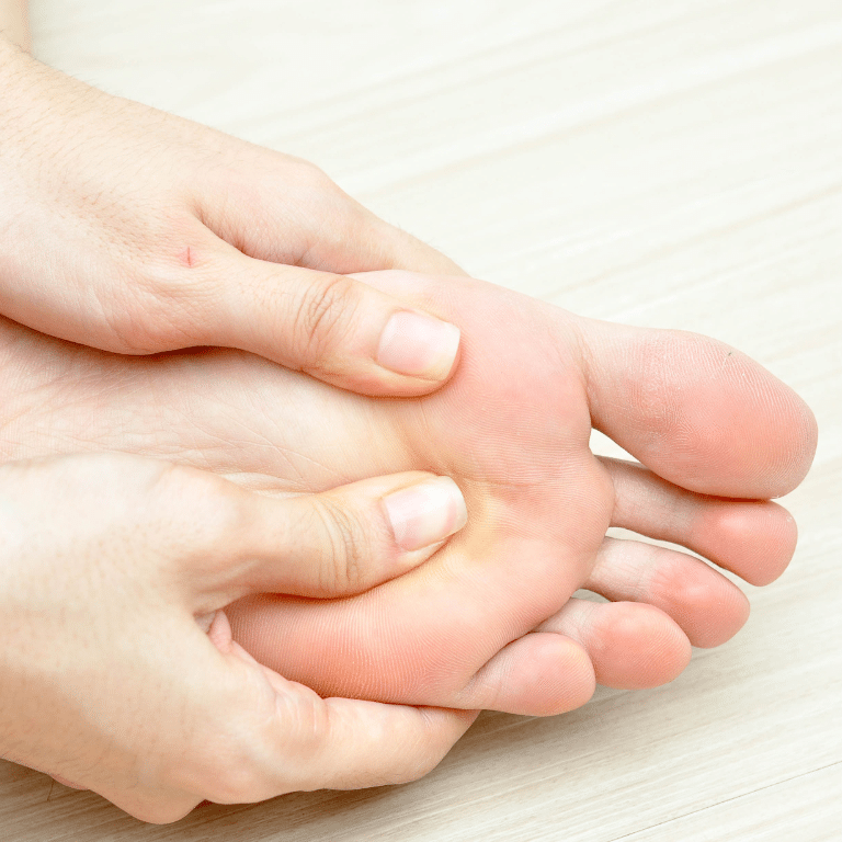 workers foot pain